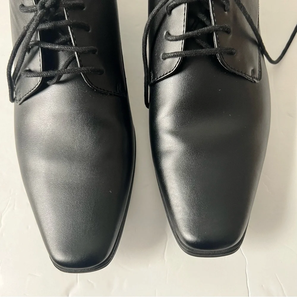 Calvin Klein Brodie Oxford Classic Men Dress Shoe, Size 13M,‎ Black, Like New